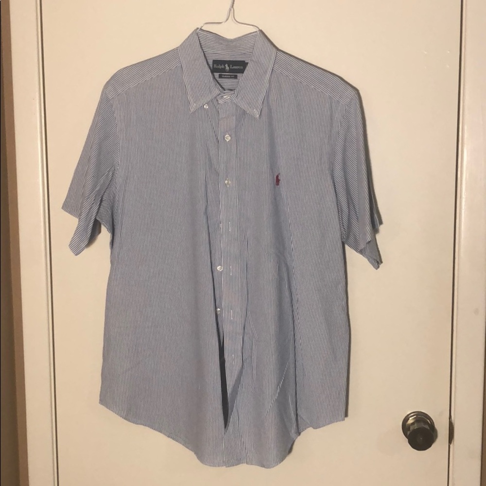 Ralph Lauren Seersucker Short Sleeve